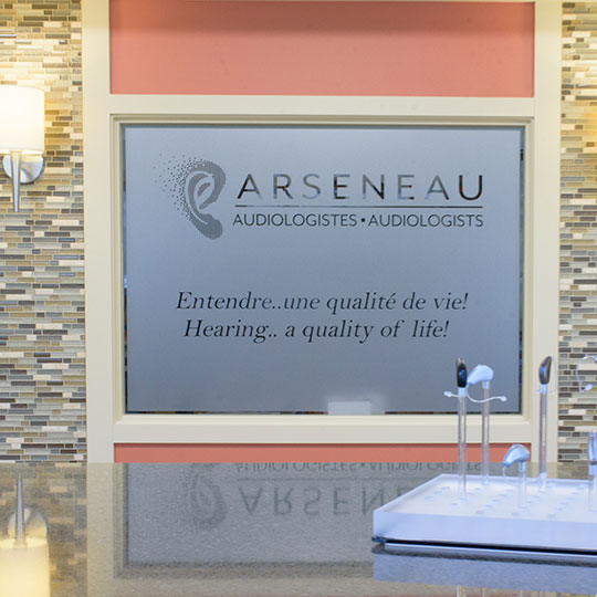 Arseneau Audiologistes our offices